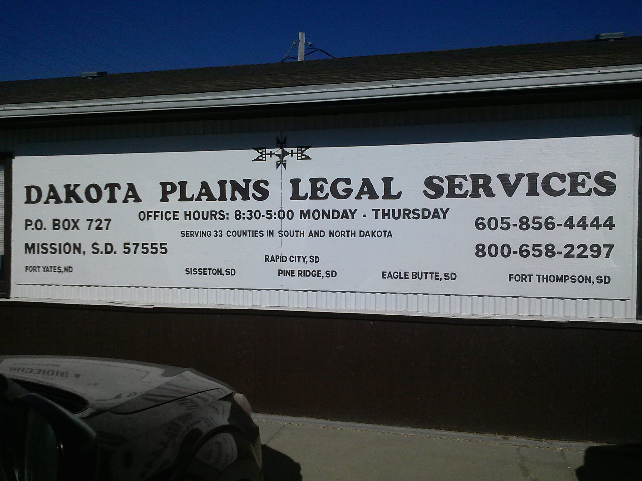 Dakota Plains Legal Services - Fort Thompson Office